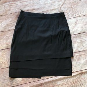 BOSS Hugo Boss Size 10 Black Vadett Skirt Short Pencil Skirt Size Medium